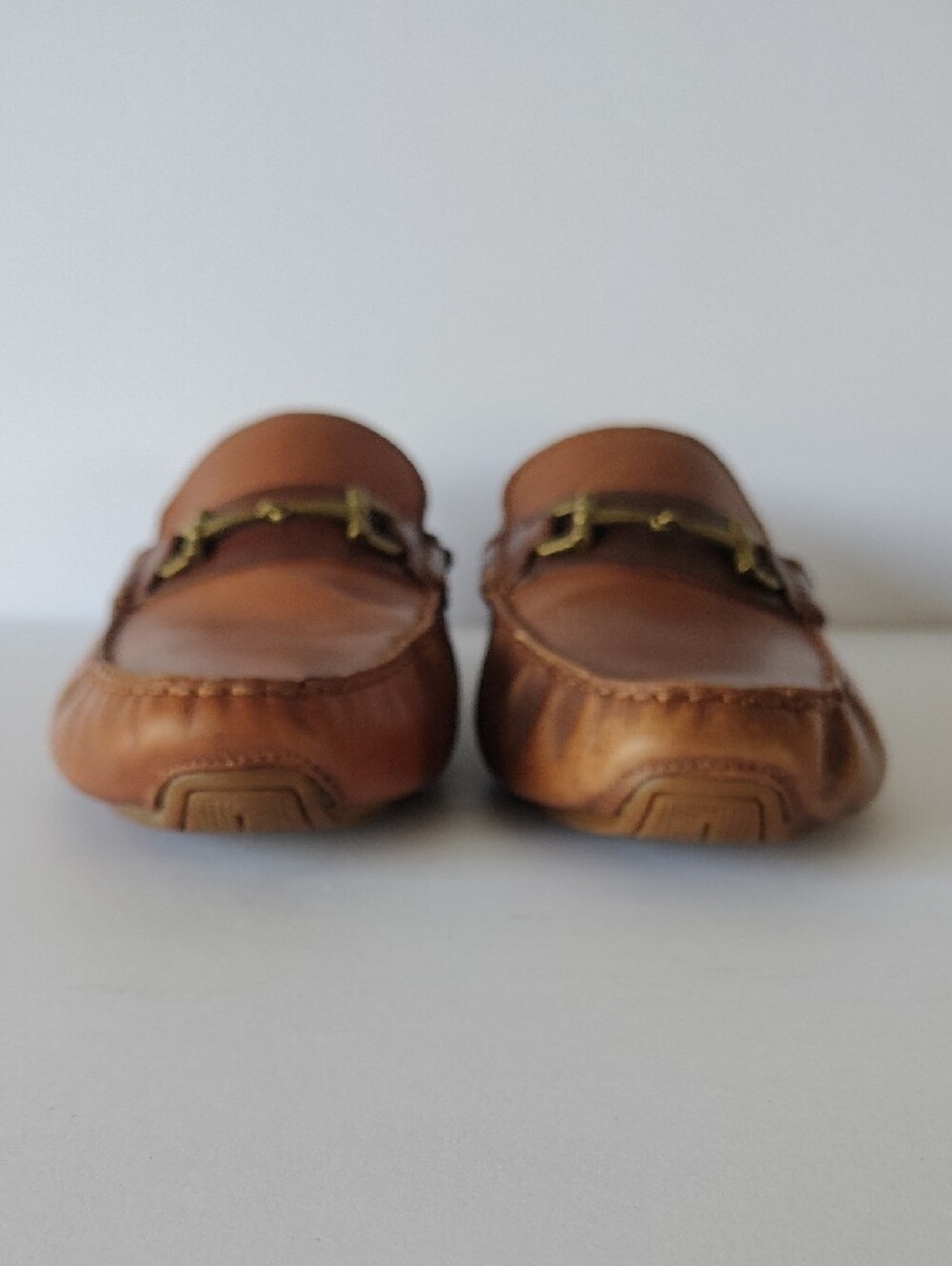 Cole Haan Men's Brown Leather Bit Loafers - Picture 4 of 9
